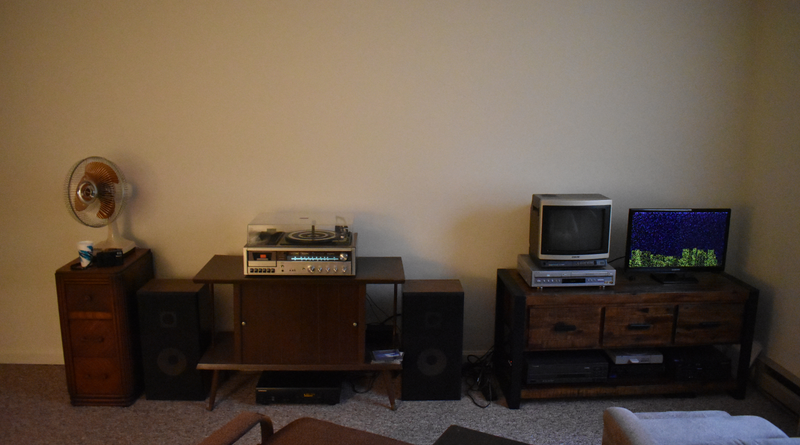 Wire management could always be a bit better...